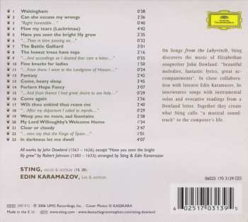 CD Sting: Songs From The Labyrinth