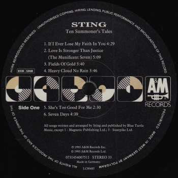 LP Sting: Ten Summoner's Tales