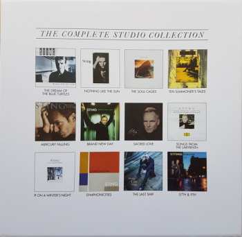 5LP/Dobozkészlet Sting: The Studio Collection: Volume II