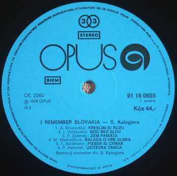 LP Stipica Kalogjera: I Remember Slovakia