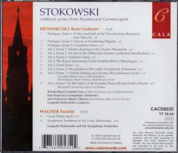 CD Leopold Stokowski: Stokowski Conducts Scenes From Russian And German Opera (Boris Godunov / Parsifal)
