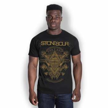 Merch Stone Sour: Póló Pyramid 