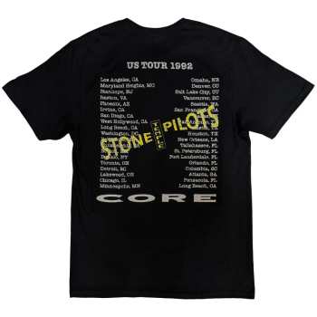Merch Stone Temple Pilots: Stone Temple Pilots Unisex T-shirt: Core Us Tour '92 (back Print) (small) S