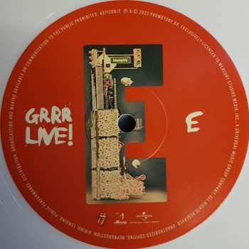 3LP The Rolling Stones: Grrr Live!  CLR | LTD