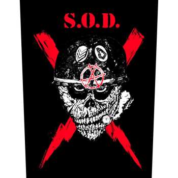 Merch Stormtroopers Of Death: Hátfelvarró Scrawled Lightning