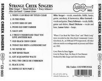 CD Strange Creek Singers: Strange Creek Singers