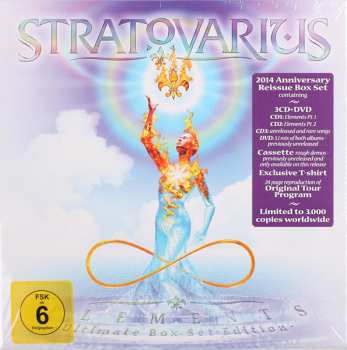 3CD/DVD/Dobozkészlet/MC Stratovarius: Elements - Ultimate Box Set Edition - LTD | NUM | DIGI