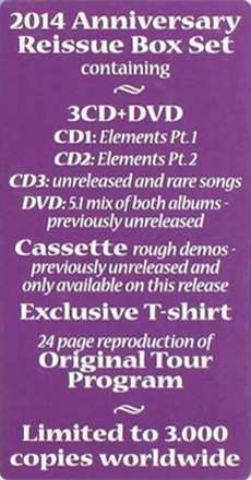 3CD/DVD/Dobozkészlet/MC Stratovarius: Elements - Ultimate Box Set Edition - LTD | NUM | DIGI