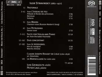 SACD Igor Stravinsky: Music For Violin, Vol. 1