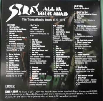 4CD Stray: All In Your Mind - The Transatlantic Years 1970-1974