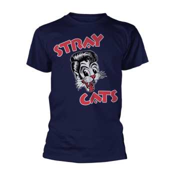 Merch Stray Cats: Póló Cat Logo Stray Cats (navy)