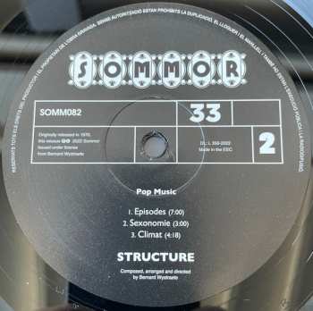 LP Structure: Pop Music