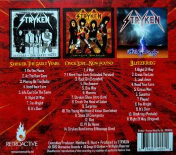 3CD/Dobozkészlet Stryken: Precious Metal Box Set LTD | CLR | DIGI