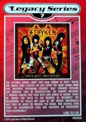 3CD/Dobozkészlet Stryken: Precious Metal Box Set LTD | CLR | DIGI