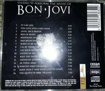 CD Studio 99: Perform The Music Of Bon Jovi (Tribute)