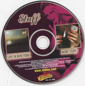 CD Stuff: Live In New York / More Stuff
