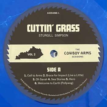 LP Sturgill Simpson: Cuttin' Grass - Vol. 2 (The Cowboy Arms Sessions) LTD | CLR
