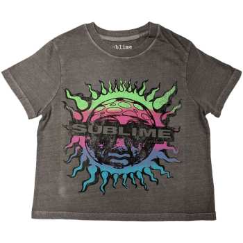 Merch Sublime: Női Crop Top Gradient Sun