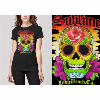 Merch Sublime: Női Póló Colour Skull 