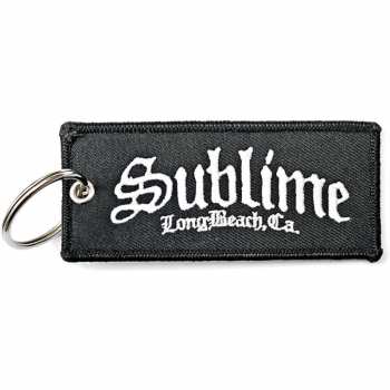 Merch Sublime: Kulcstartó C.a. Logo Sublime 