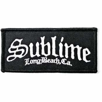Merch Sublime: Felvarró C.a. Logo Sublime