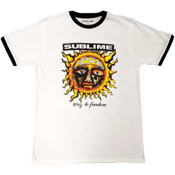 Merch Sublime: Ringer Póló 40oz. To Freedom