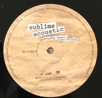 LP Sublime: Sublime Acoustic (Bradley Nowell & Friends)