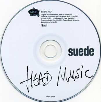 2CD/DVD Suede: Head Music DLX