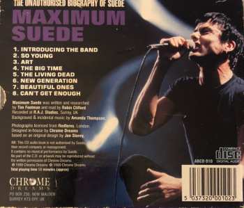 CD Suede: Maximum Suede (The Unauthorised Biography Of Suede)
