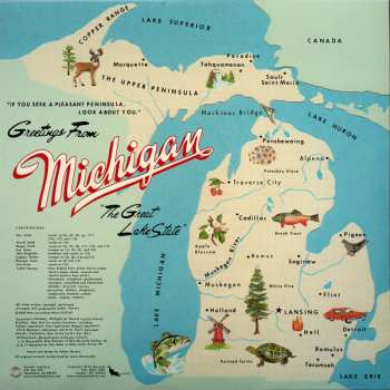 2LP Sufjan Stevens: Greetings From Michigan: The Great Lake State
