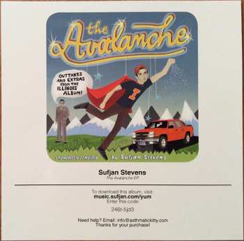 2LP Sufjan Stevens: The Avalanche (Outtakes & Extras From The Illinois Album) LTD | CLR