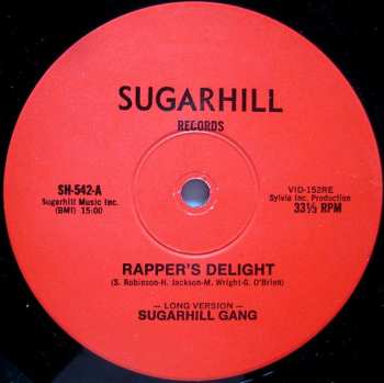 Album Sugarhill Gang: Rapper's Delight