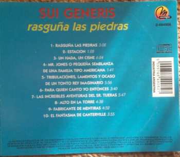 CD Sui Generis: Rasguña Las Piedras