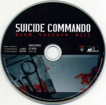 2CD/Dobozkészlet Suicide Commando: Bind, Torture, Kill LTD
