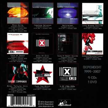 9CD/DVD/Dobozkészlet Suicide Commando: Compendium X30 Dependent 1999-2007