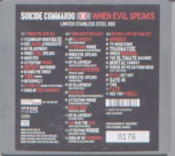3CD/Dobozkészlet Suicide Commando: When Evil Speaks LTD | NUM