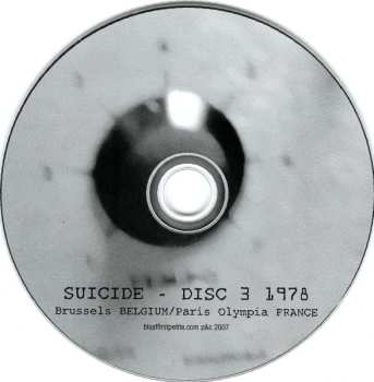 6CD/Dobozkészlet Suicide: Live 1977-1978 LTD
