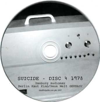 6CD/Dobozkészlet Suicide: Live 1977-1978 LTD