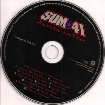 CD Sum 41: All Killer No Filler