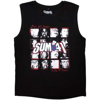 Merch Sum 41: Tank Póló All Killer No Filler Tracklist