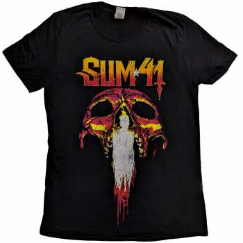 Merch Sum 41: Póló Order In Decline Tour 2020 Candle Skull