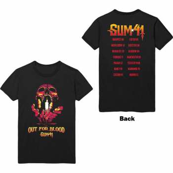 Merch Sum 41: Tričko Out For Blood  S