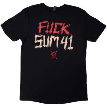 Merch Sum 41: Póló Tour '24 Fuck