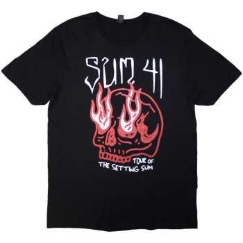 Merch Sum 41: Póló Tour '24 Skull