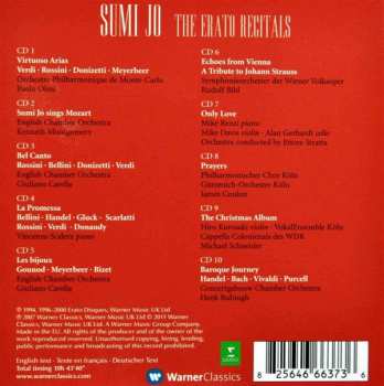 10CD/Dobozkészlet Sumi Jo: The Erato Recitals