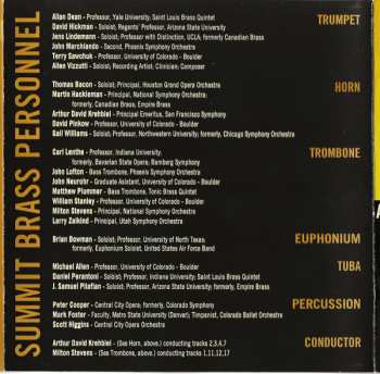 CD Summit Brass: Summit Brass Live