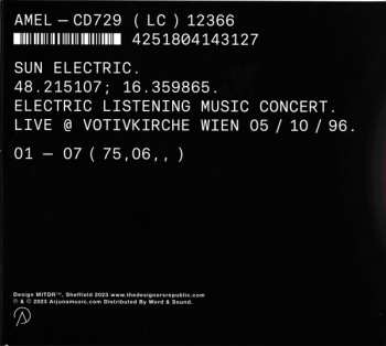 CD Sun Electric: 48.215107; 16.359865. Live In Votivkirche Wien