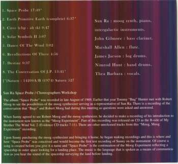 CD The Sun Ra Arkestra: Space Probe - A Tonal View Of Times Tomorrow, Vol. 1