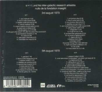 4CD/Dobozkészlet The Sun Ra Arkestra: Nuits De La Fondation Maeght