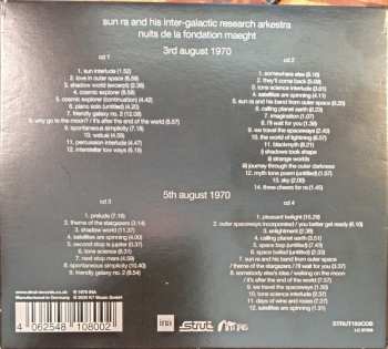 4CD/Dobozkészlet The Sun Ra Arkestra: Nuits De La Fondation Maeght